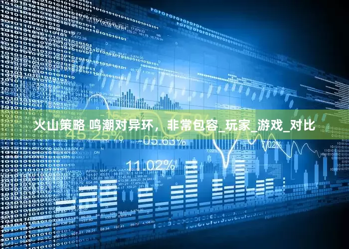 火山策略 鸣潮对异环，非常包容_玩家_游戏_对比