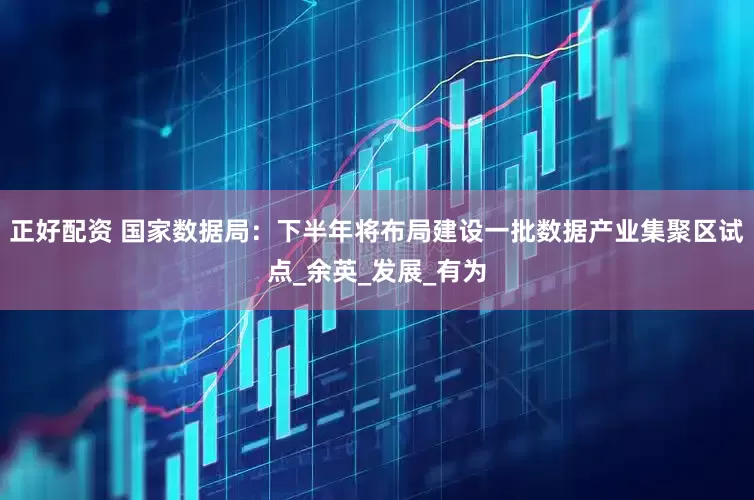 正好配资 国家数据局：下半年将布局建设一批数据产业集聚区试点_余英_发展_有为