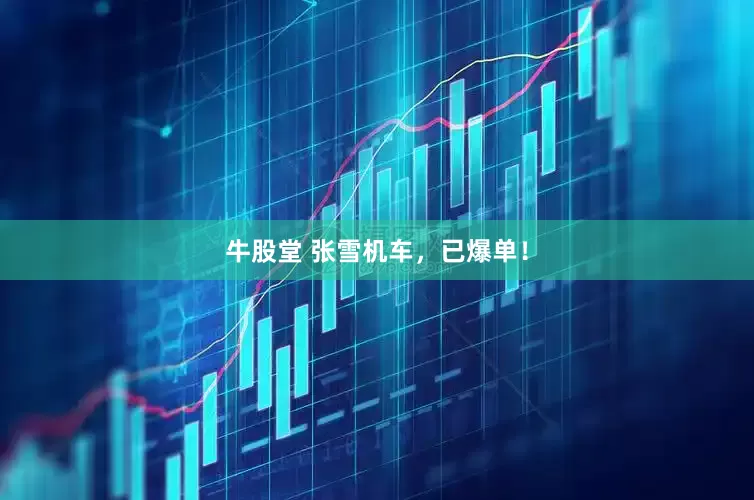 牛股堂 张雪机车，已爆单！
